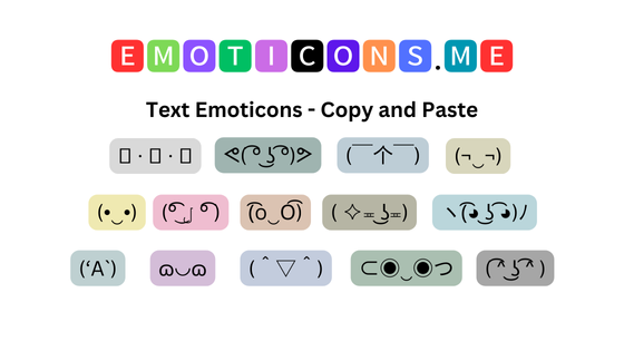 Text Emoticons Banner